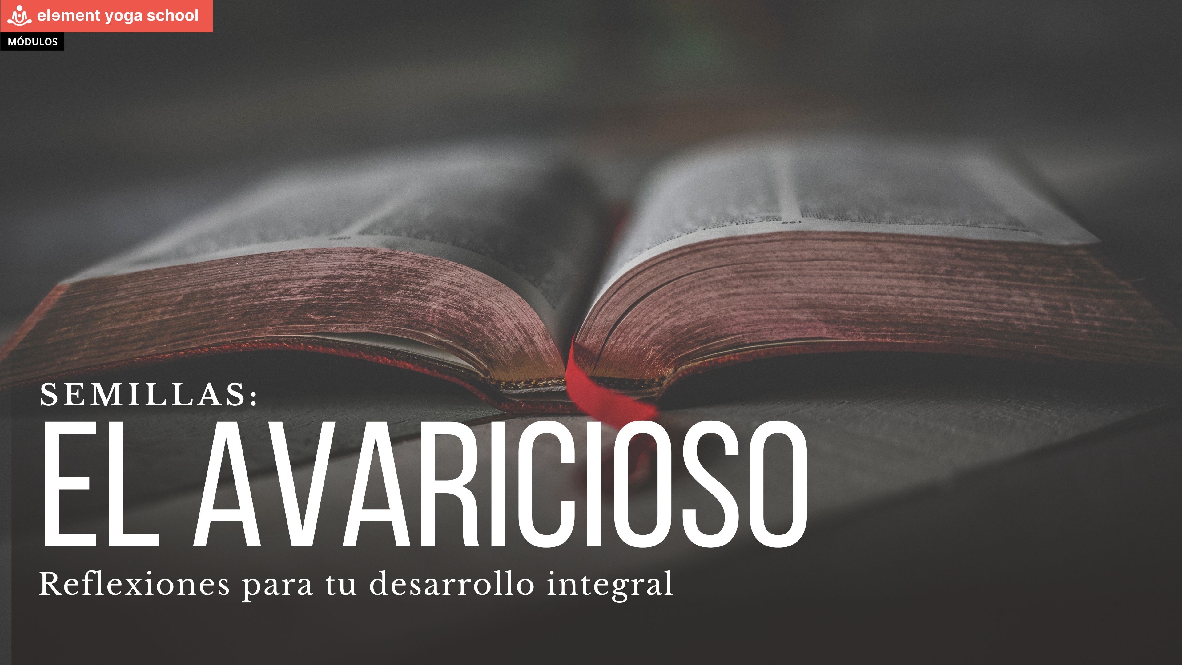 El avaricioso. (Semillas)