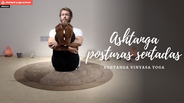 Ashtanga posturas sentadas de primera serie
