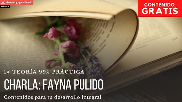 Charla: Fayna Pulido