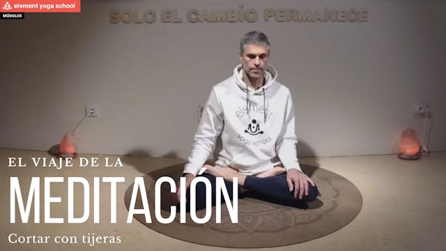 5. Meditación. Cortar con tijeras