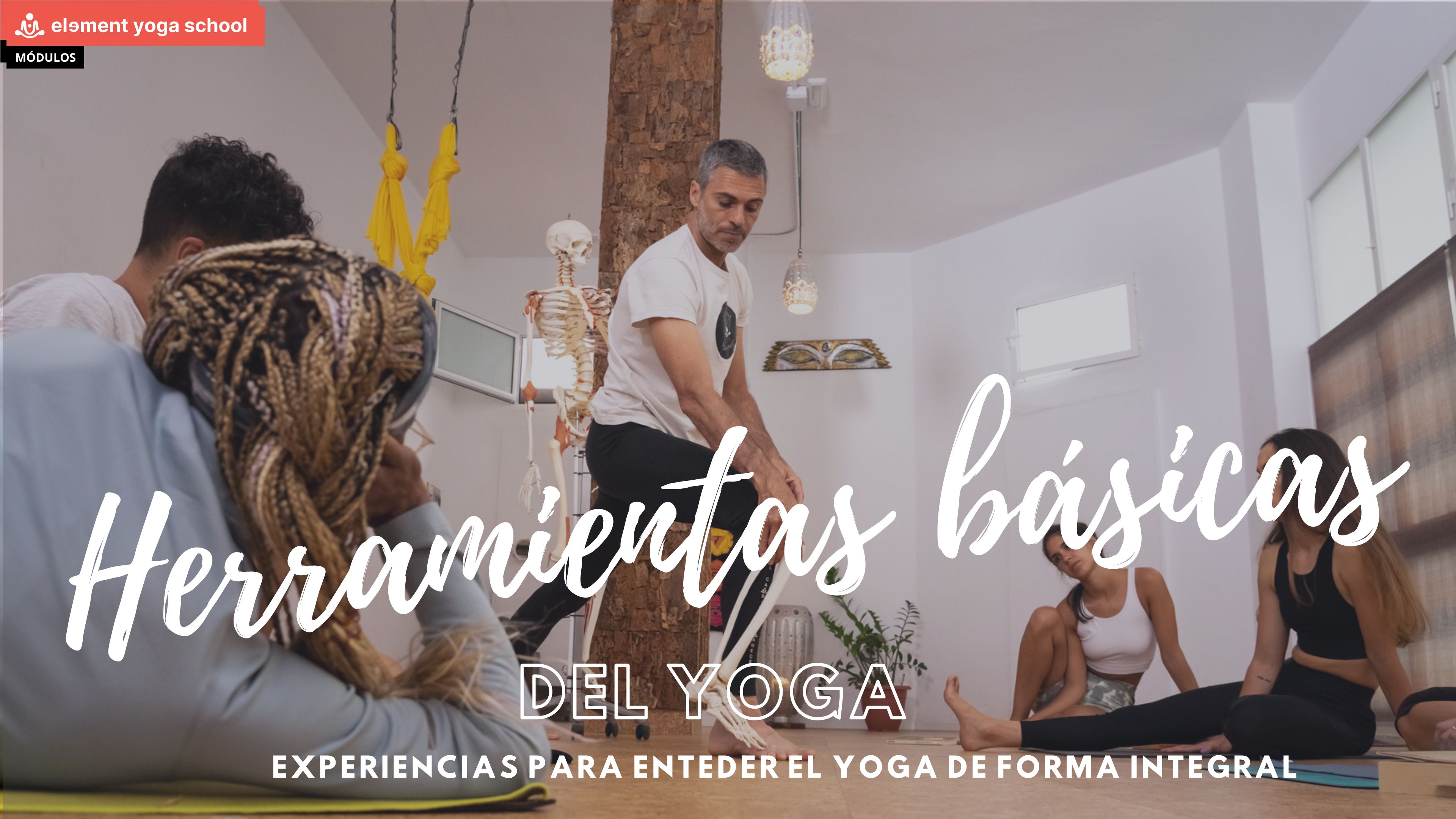 Experimenta las herramientas básicas del yoga