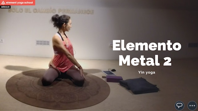 Yin yoga 7 (Elemento metal)