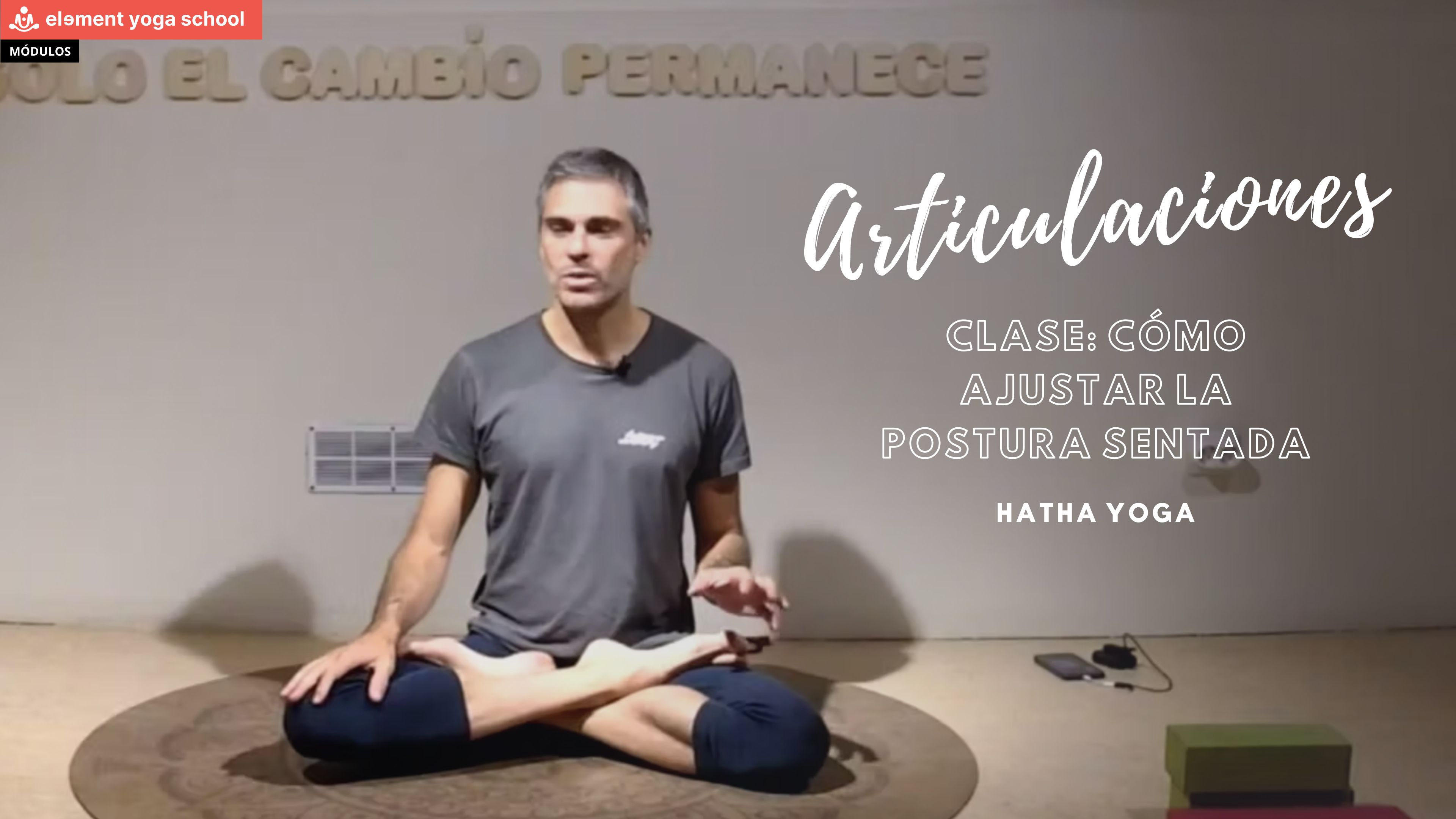 Cómo ajustar la postura sentada (Principiante)