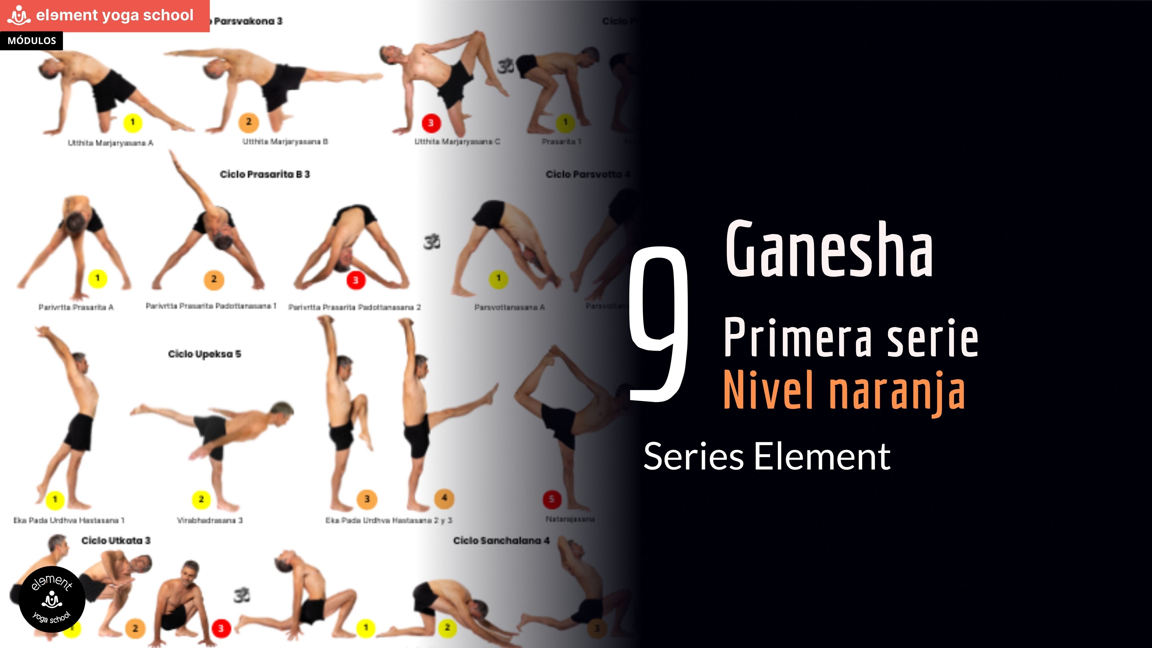 Primera serie de Ganesha (Nivel naranja)
