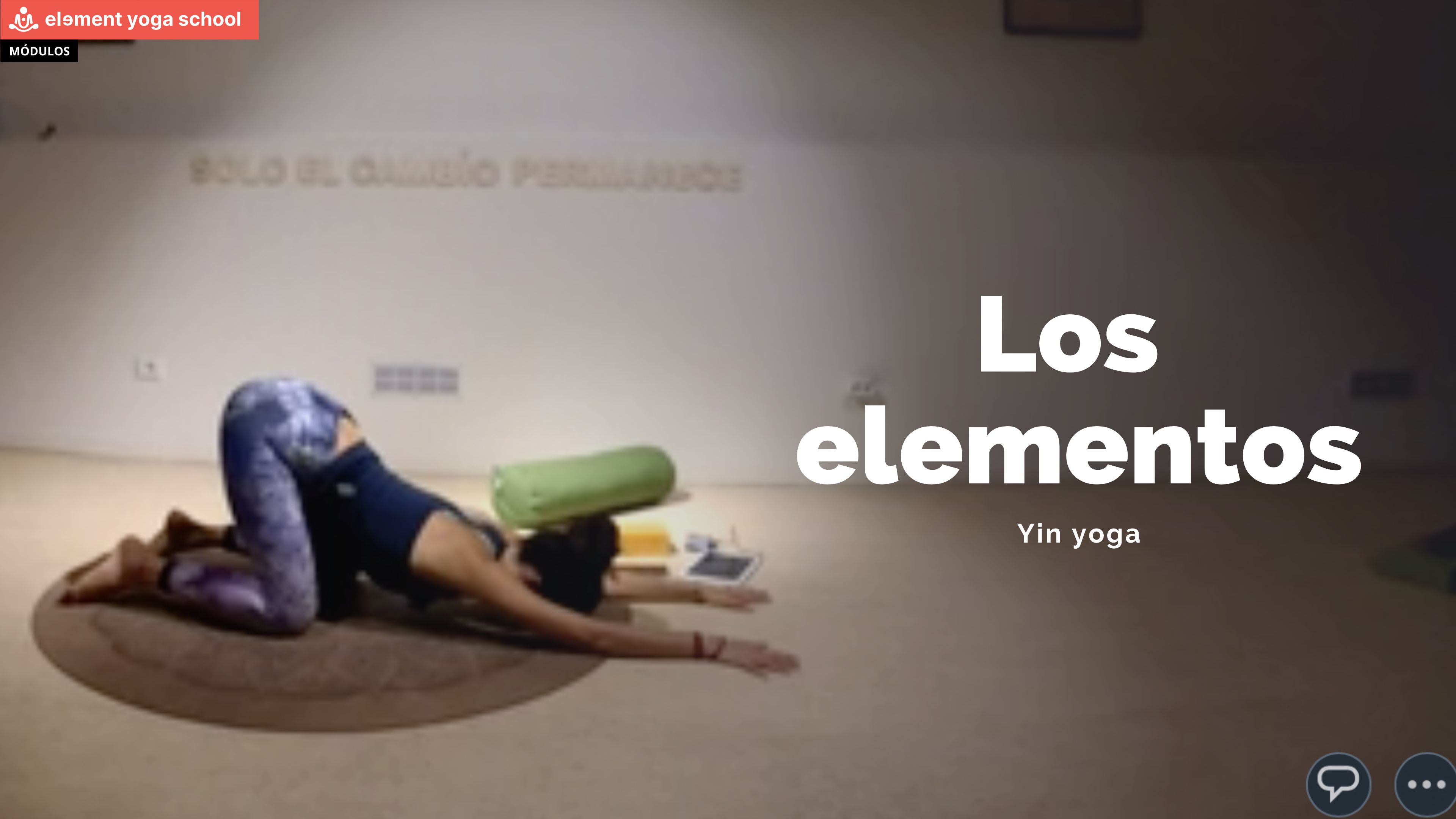 Yin yoga 1 (2 asanas cada elemento)