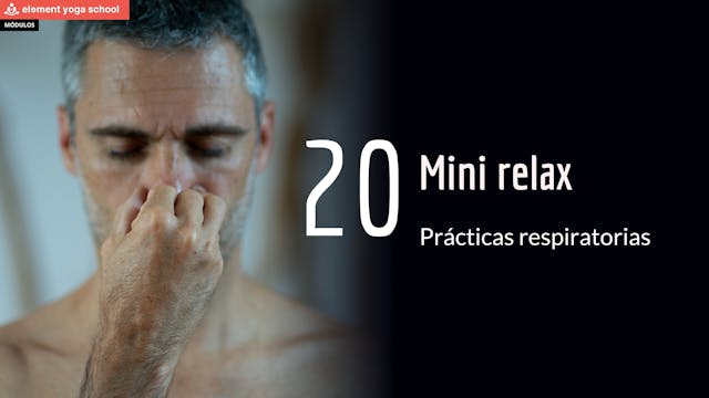 Lección 20 Mini relajaciones relámpago