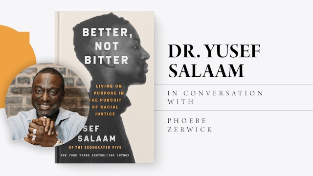 In Conversation : Dr. Yusef Salaam