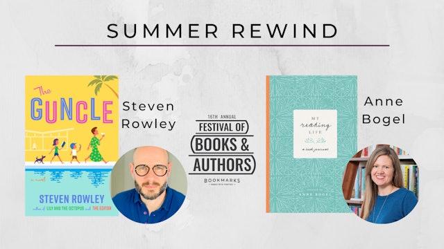 Summer Rewind : Bookmarks 2021 Festival Panels 