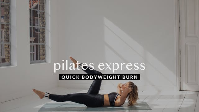 Quick Pilates x Burn Sequence || 16min