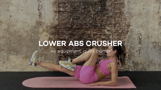 Spicy Lower Abs Burner || 16min