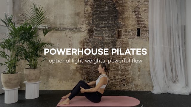 Pilates Powerhouse || 35min