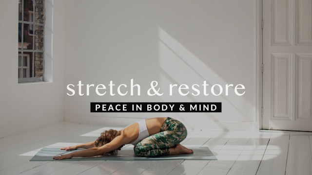 Relax + Restore — Stretch & Meditation || 30min