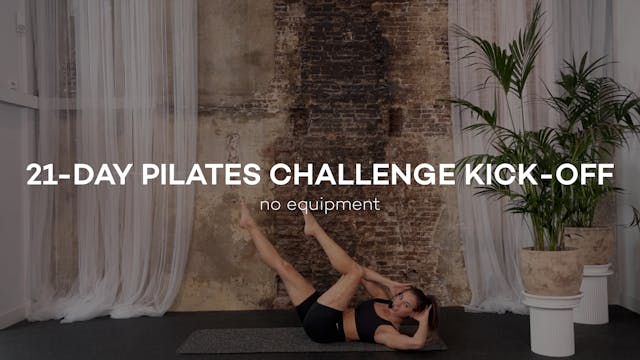 21-Day Pilates Challenge Kick-Off || ...