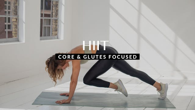 HIIT — Fierce Core & Glutes || 34min