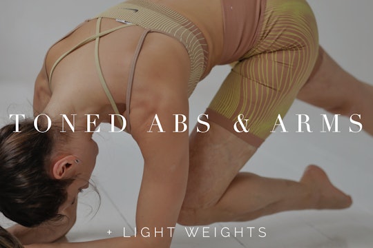 Upper Body Tone x Sweat — Abs & Arms || 25min