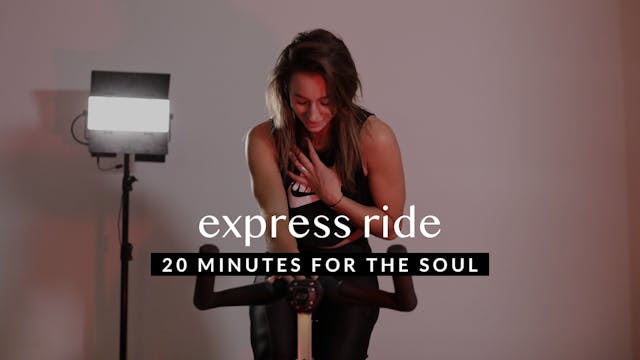 20 Minutes for the Soul — In it for t...