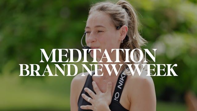 Brand New Week Meditation || 8min