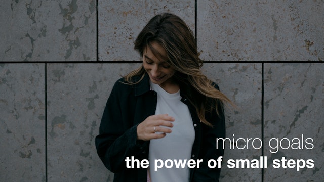 The Power of Small Steps — Micro-Goals || 3min 