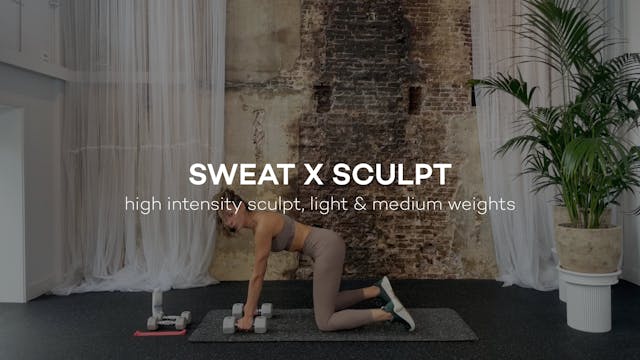 Sweat x Sculpt — Energy Booster || 33min