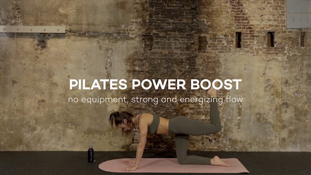 Pilates Power Boost || 23min