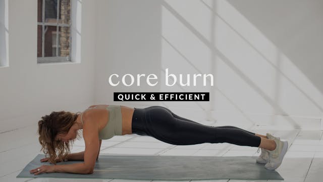 Quick Core Burn || 15min
