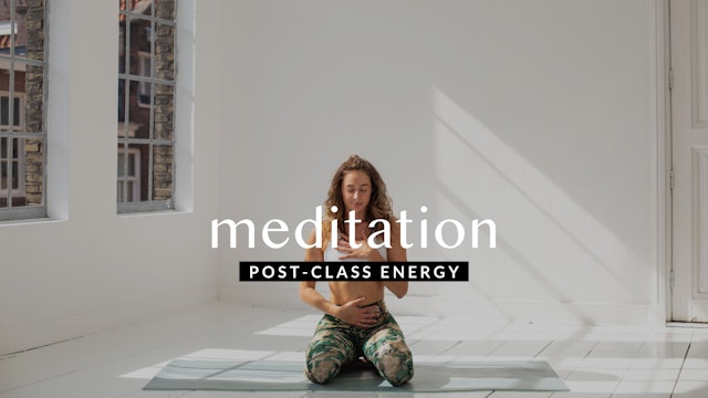 Post-class Meditation — Energy Boost || 8min