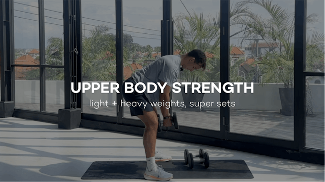 Upper Body Strength || 28min