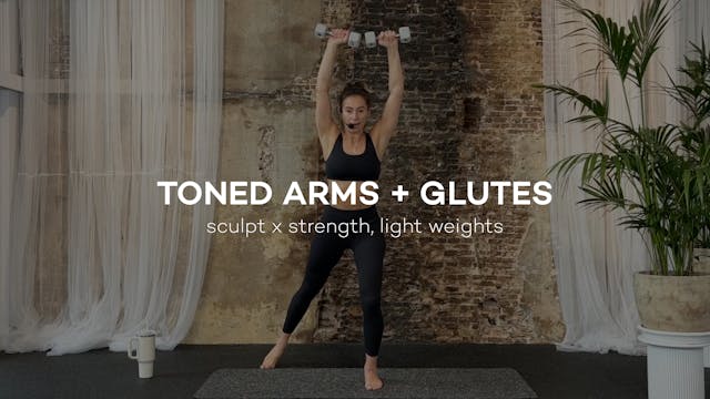 Power Pilates — Arms x Glutes || 22min