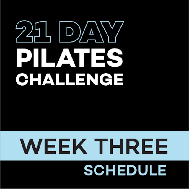 21 Days Pilates | Week #3