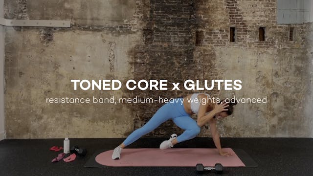 Strong Core x Glutes || 35min