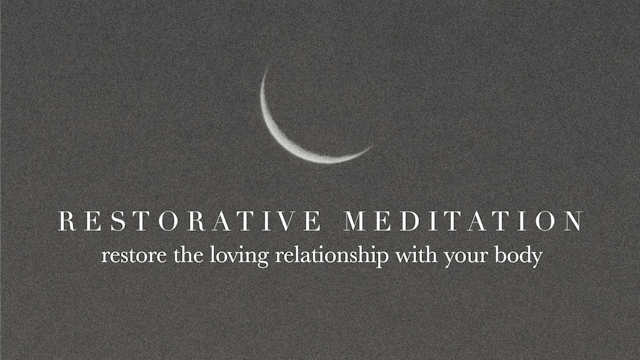 Restorative Meditation || 8min