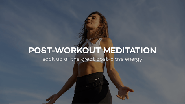 Post-Workout Meditation || 5min