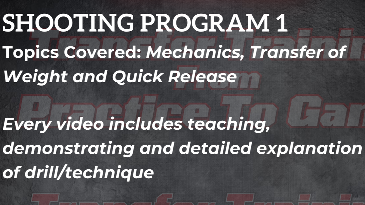 Shooting Program 1 