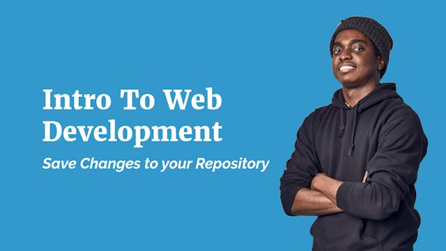 Save Changes To Your Repository