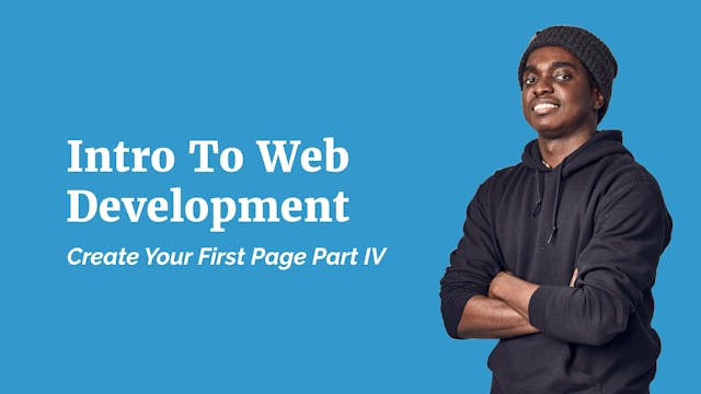 Intro To Web Development - Create You...