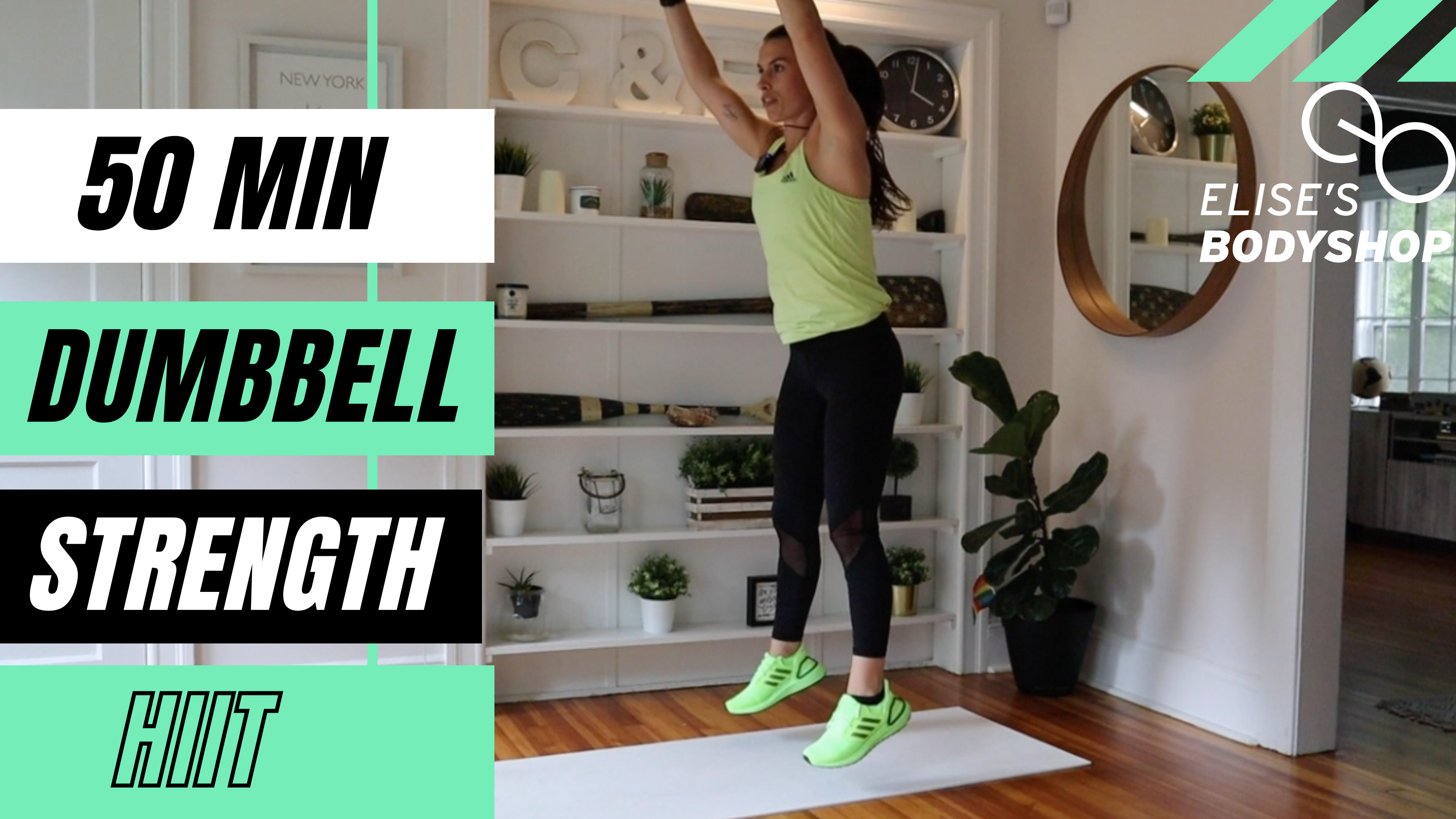 50 Min Strength x HIIT - Dumbbells Suggested