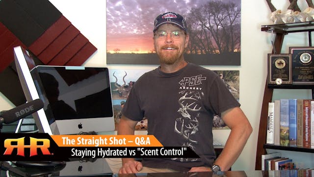 Staying Hydrated vs "Scent Control"