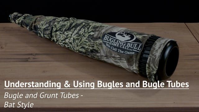 Bugle and Grunt Tubes - Bat Style
