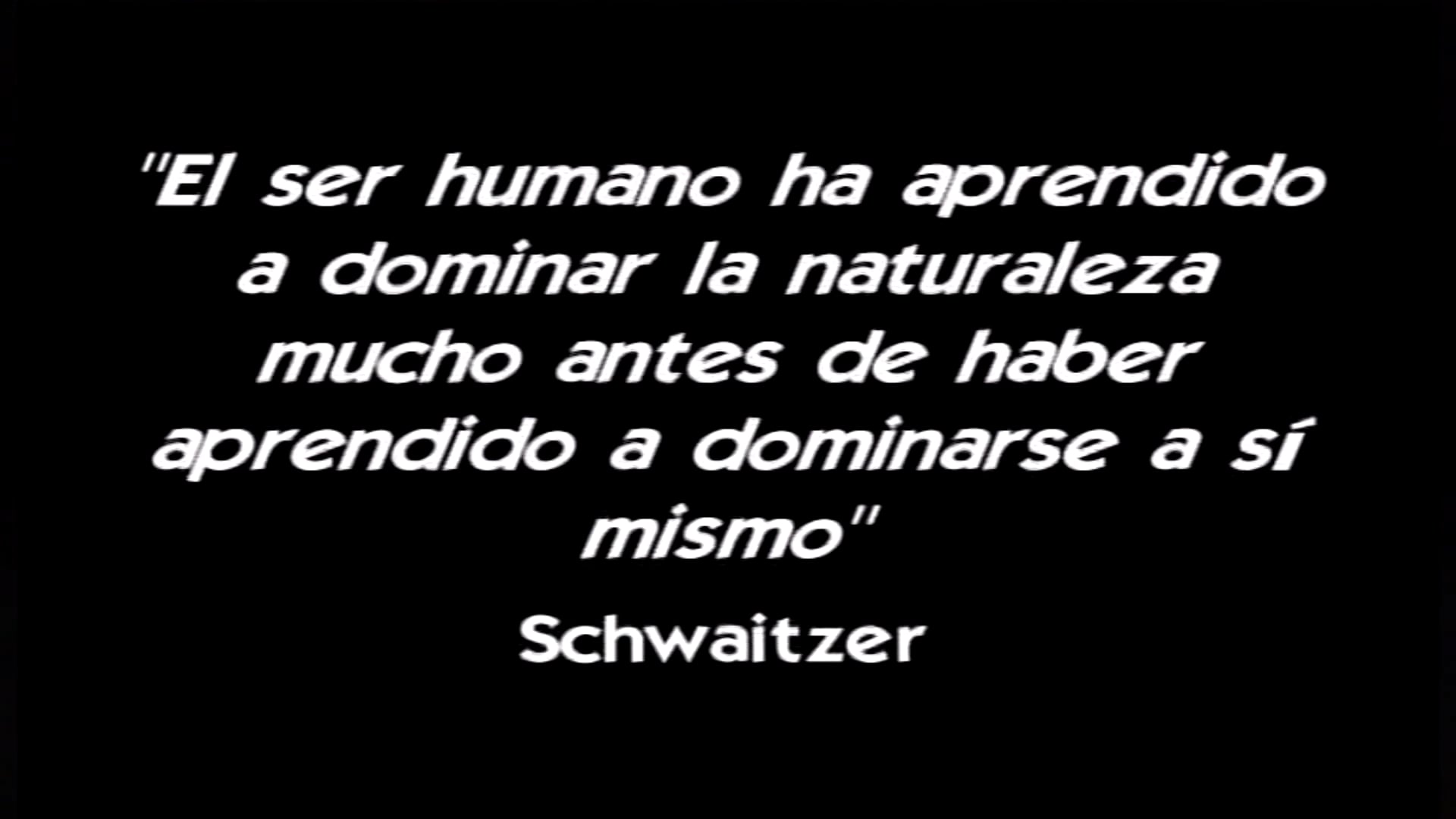 VALORES DE CINE - Ecología