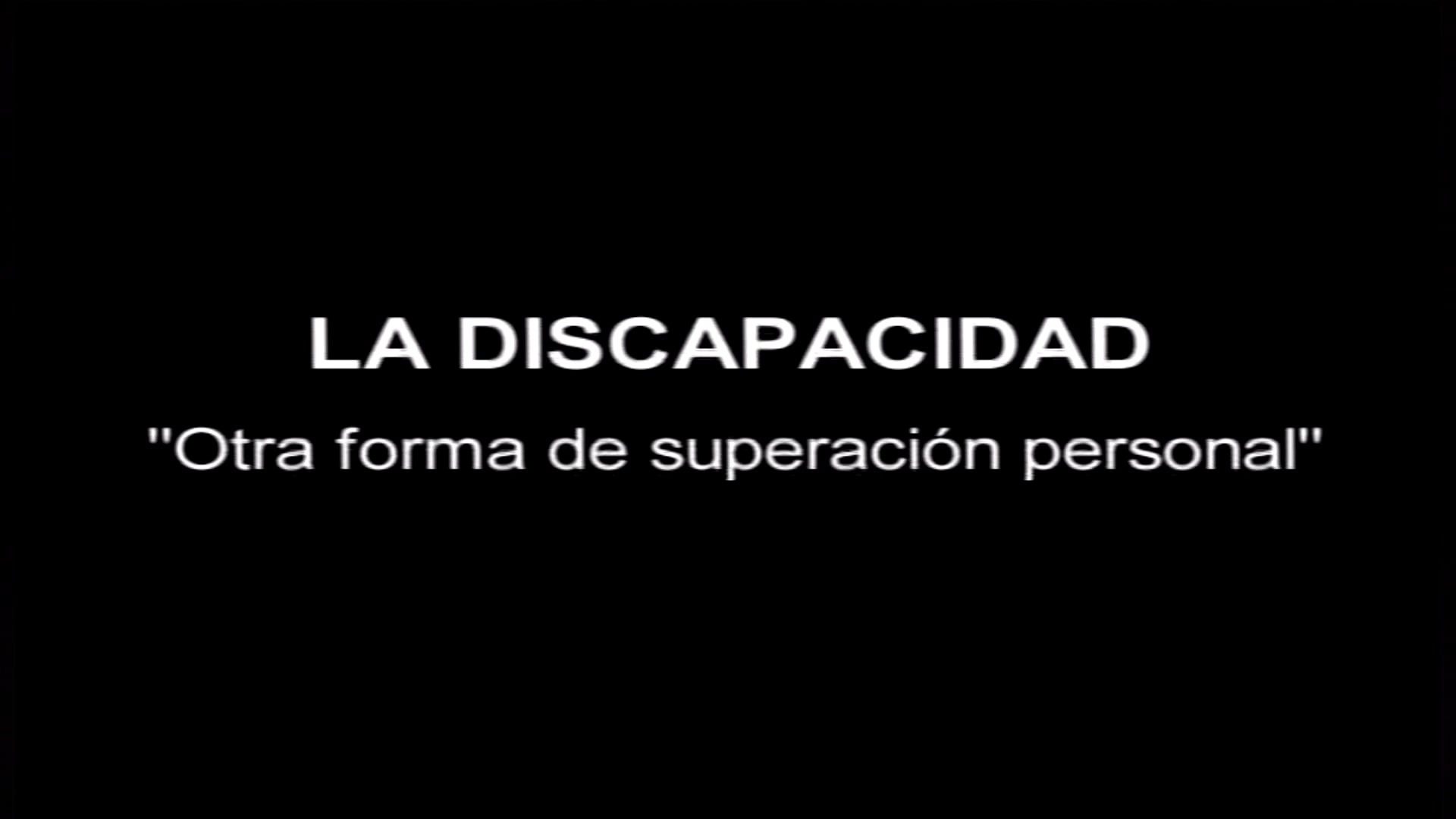 VALORES DE CINE- Discapacidad
