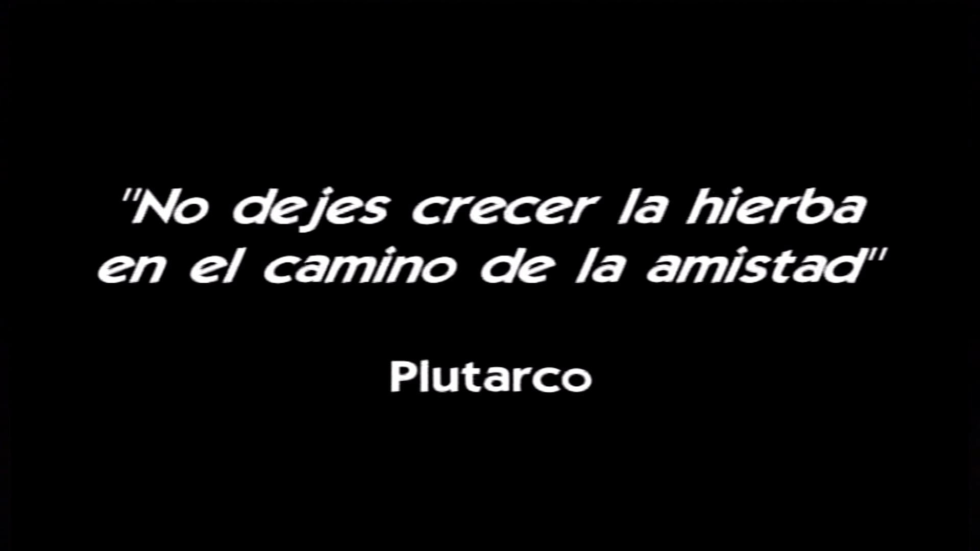 VALORES DE CINE - La amistad