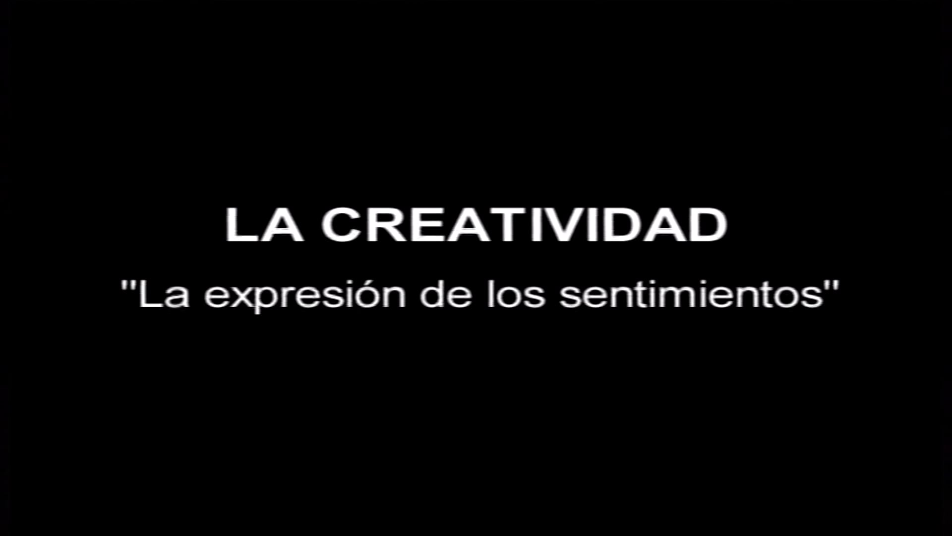 VALORES DE CINE - Creatividad