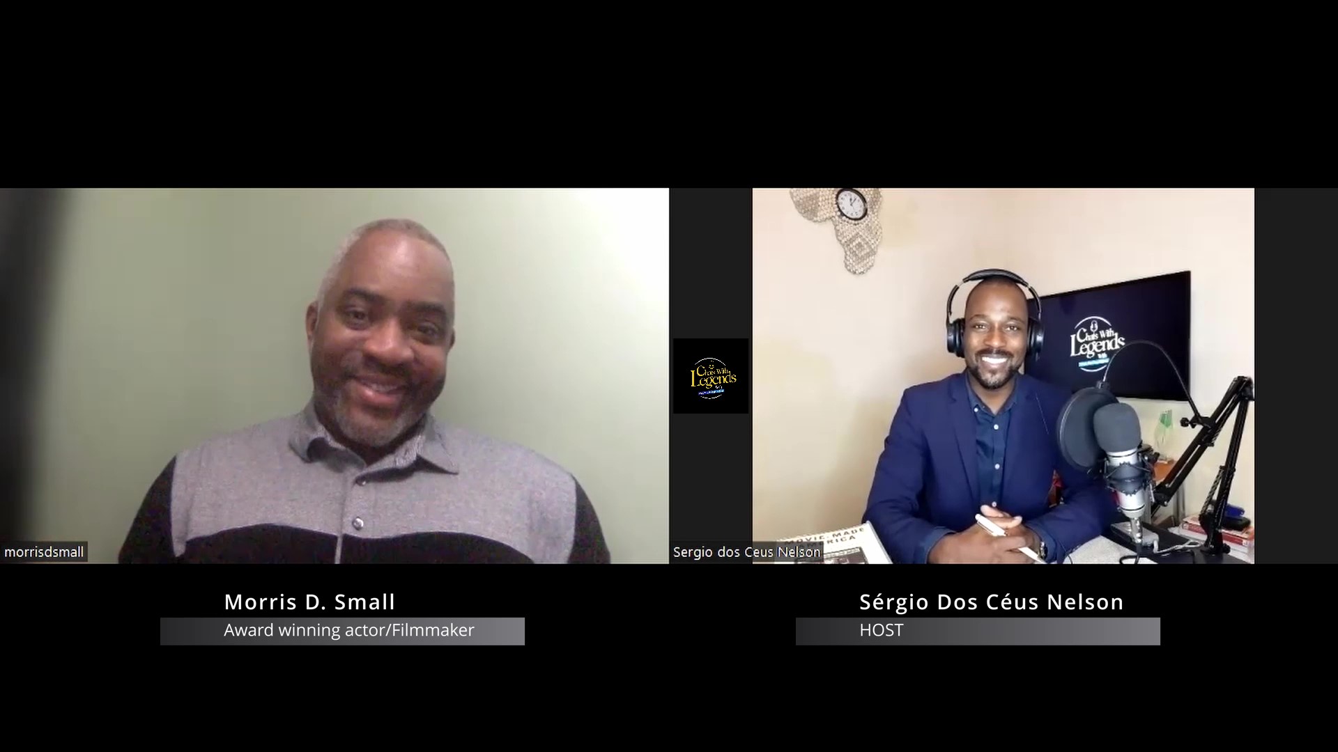 Chats with Legends S1 Ep1 Morris D Small Award Winning Actor & Filmmaker