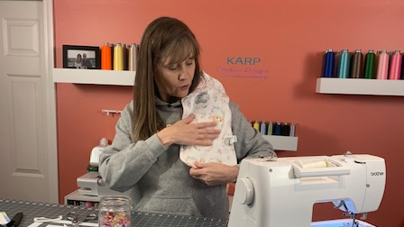 Having Fun Learning Arts & Crafts S1 Ep2 Baby Burp Cloth