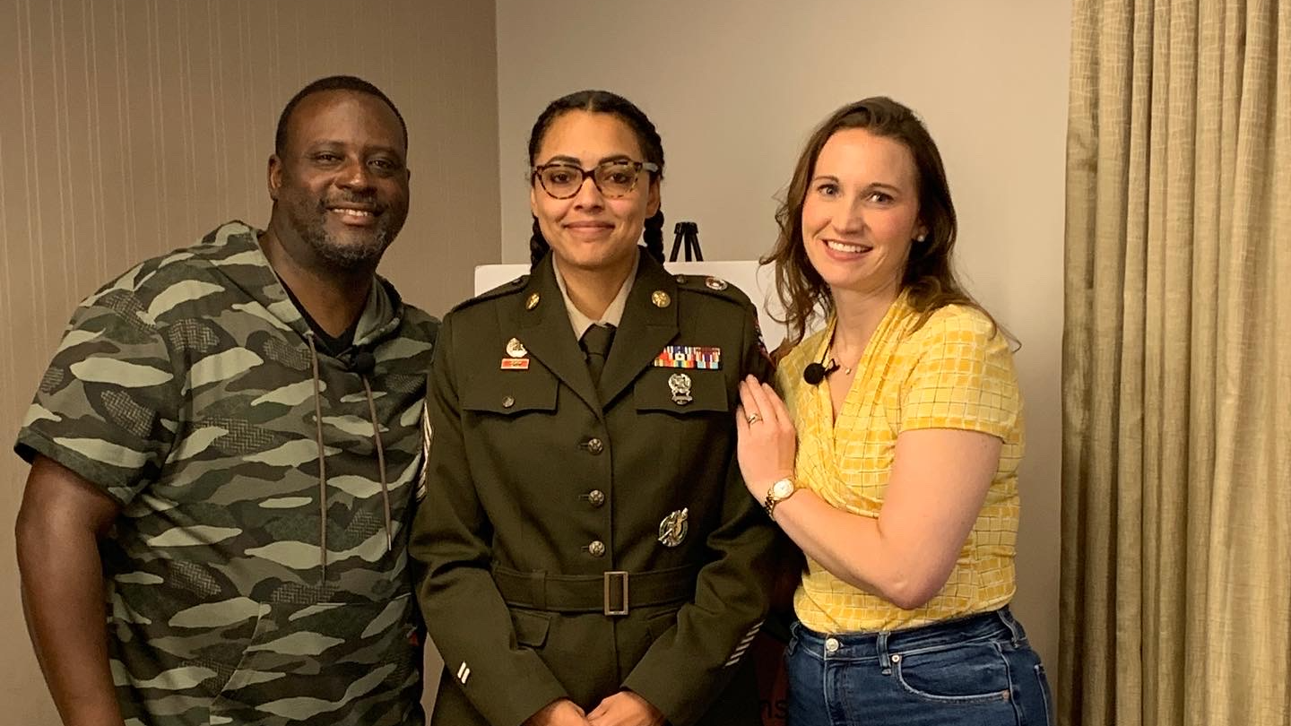 Thirsty Conversations S2 Ep7 Military Careers SFC Stockemer