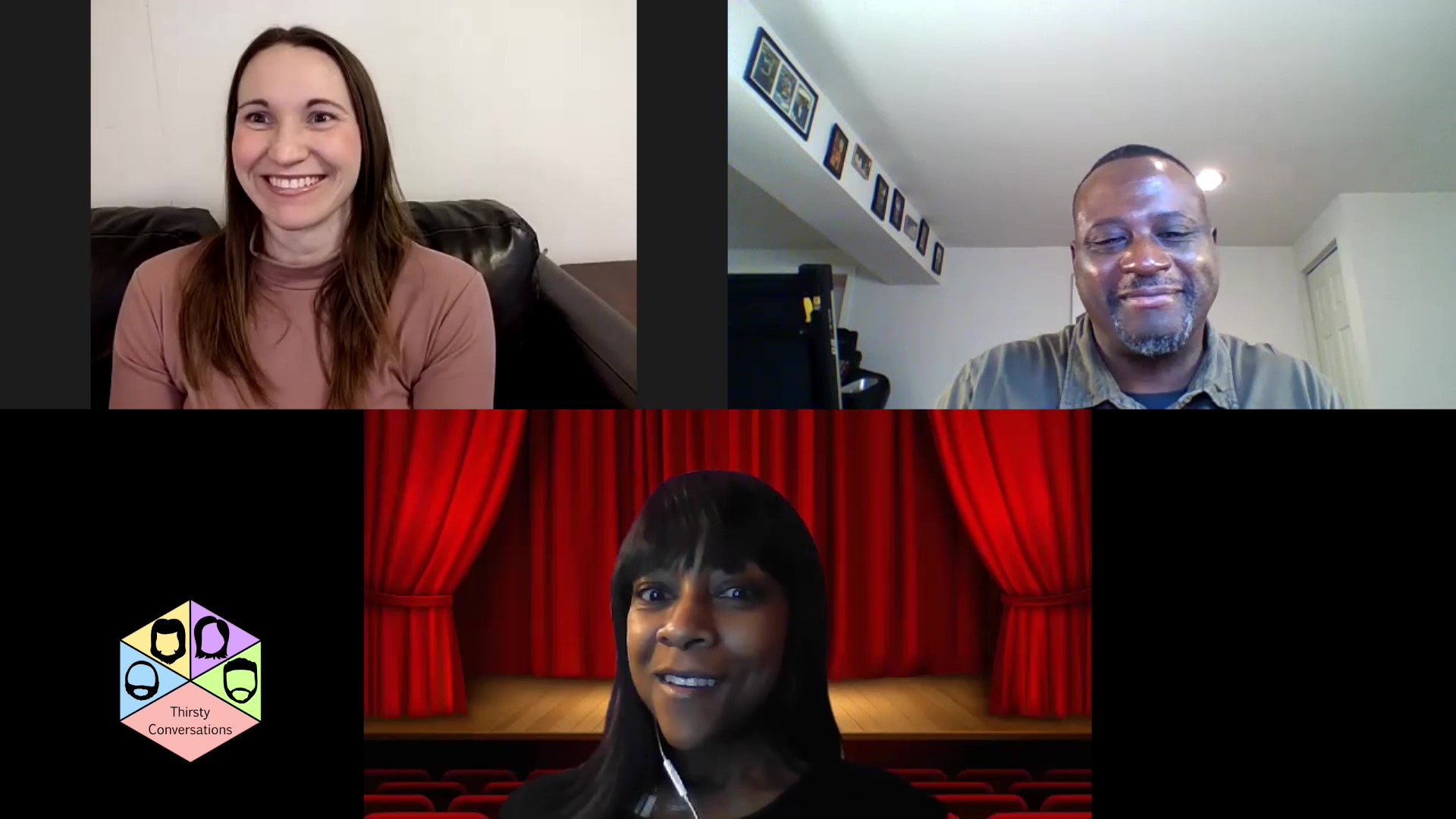 Thirsty Conversations S3 Ep1 Sherie Yvette as Whitney Houston & Organ Donations