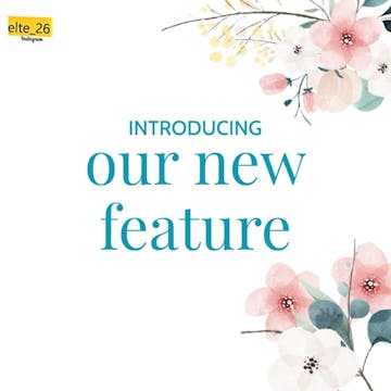 Spring Feature Announcement