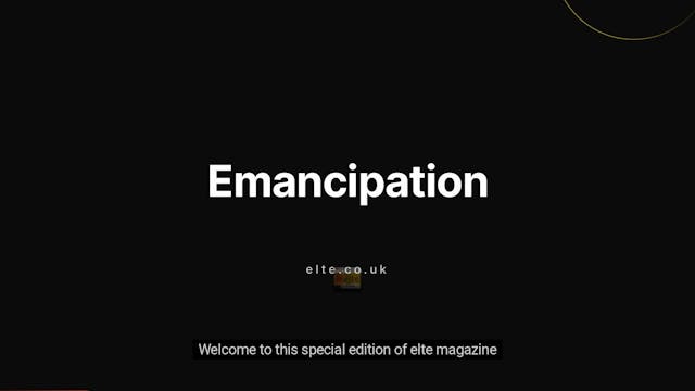 emancipation special