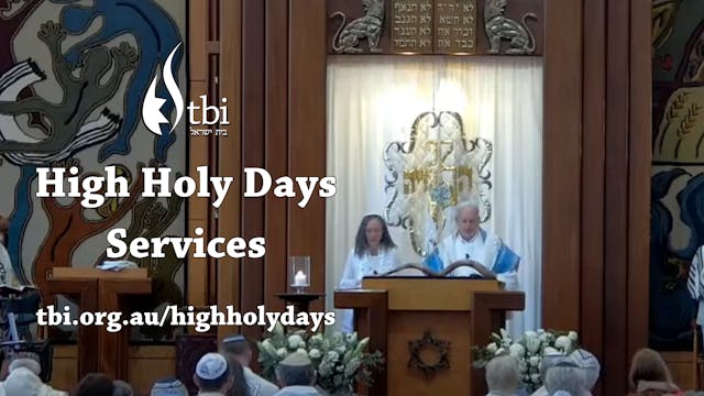 WATCH LIVE | TBI High Holy Day Servic...