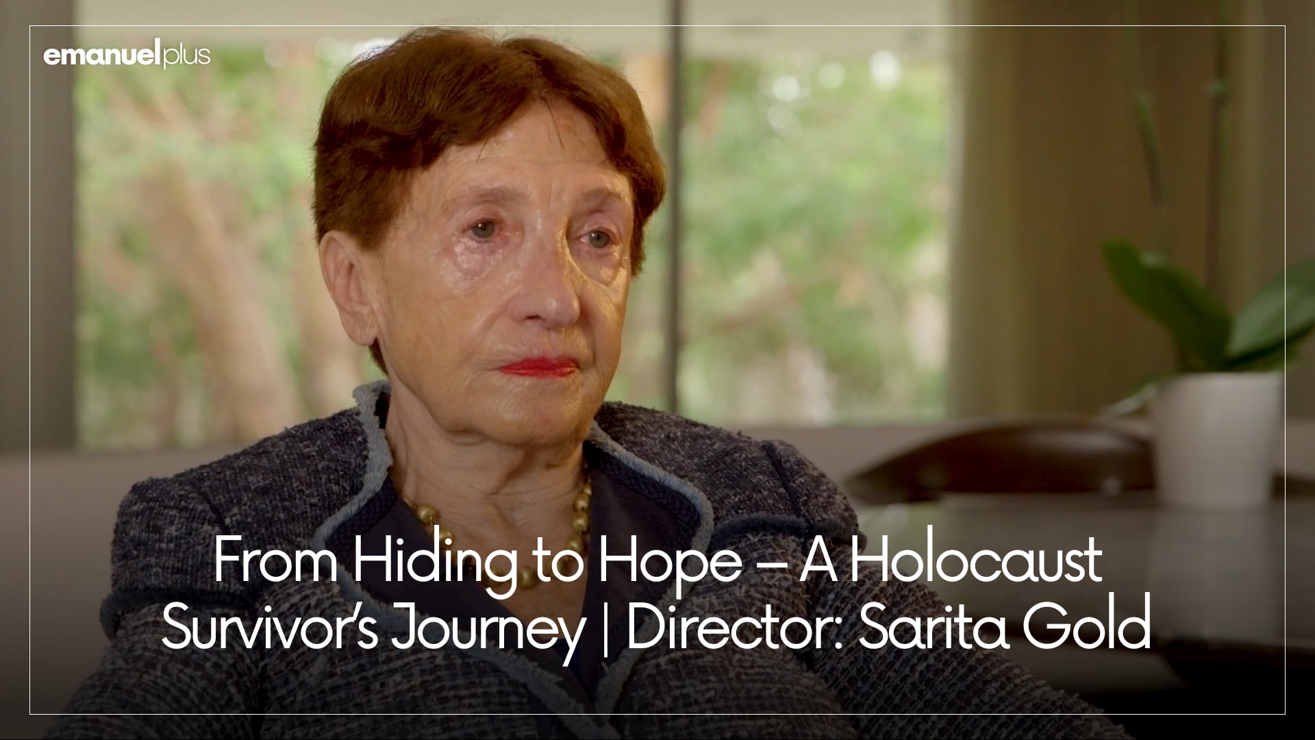 From Hiding to Hope – A Holocaust Survivor’s Journey | Director: Sarita Gold